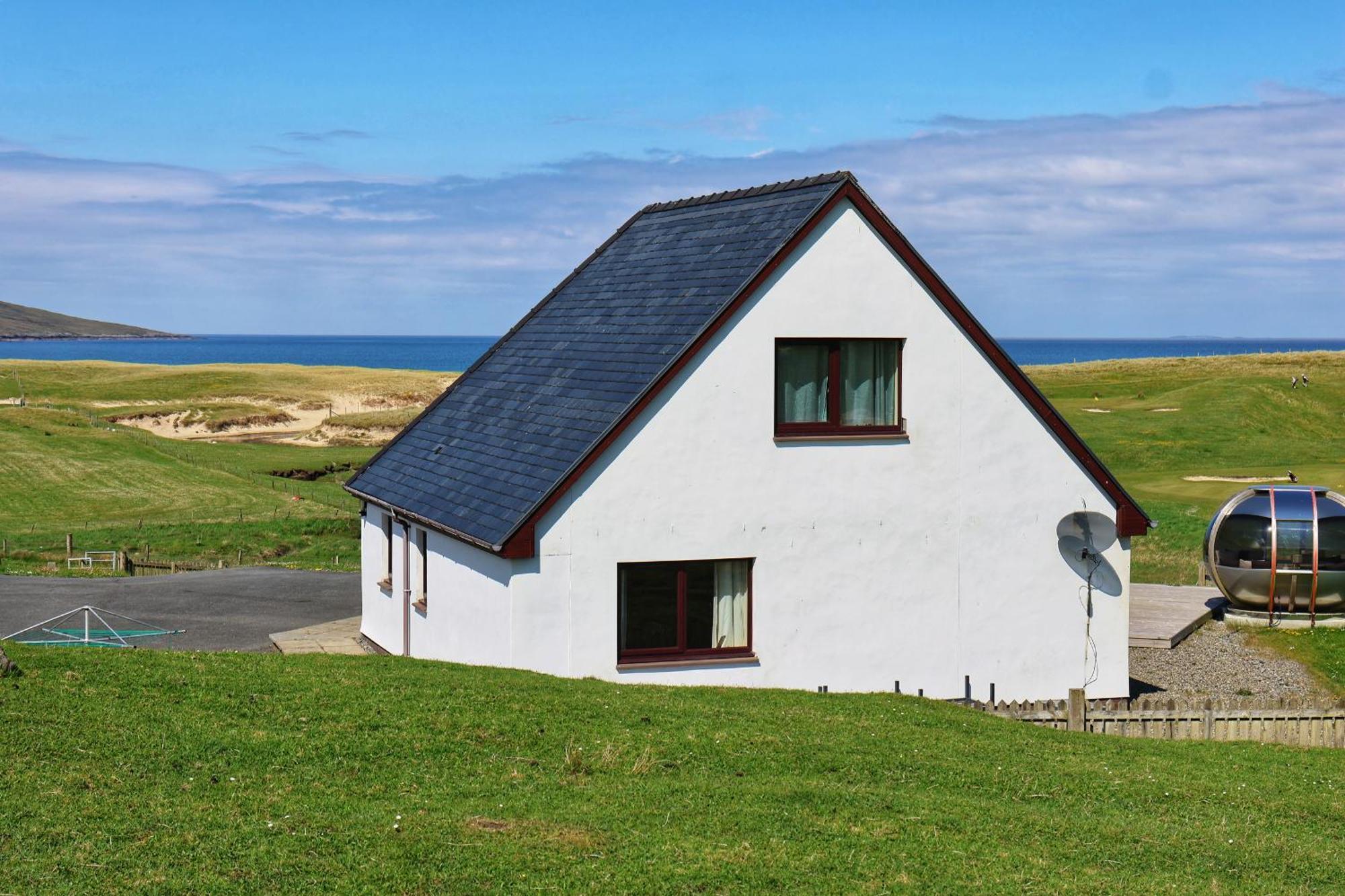Corncrake Cottage Manish Bagian luar foto